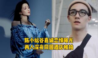 陈小纭谷嘉诚恋情疑曝光