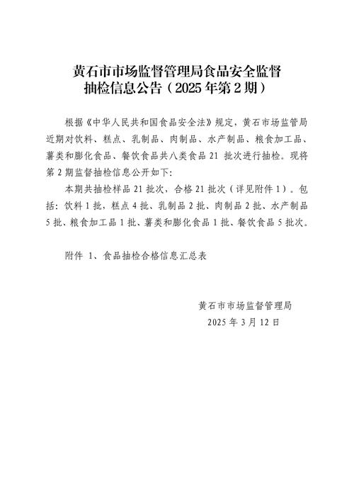食品安全抽查（食品安全抽查需要几天）