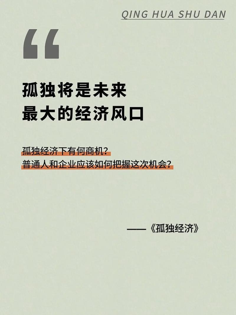 孤独经济现象（孤独经济的意义）