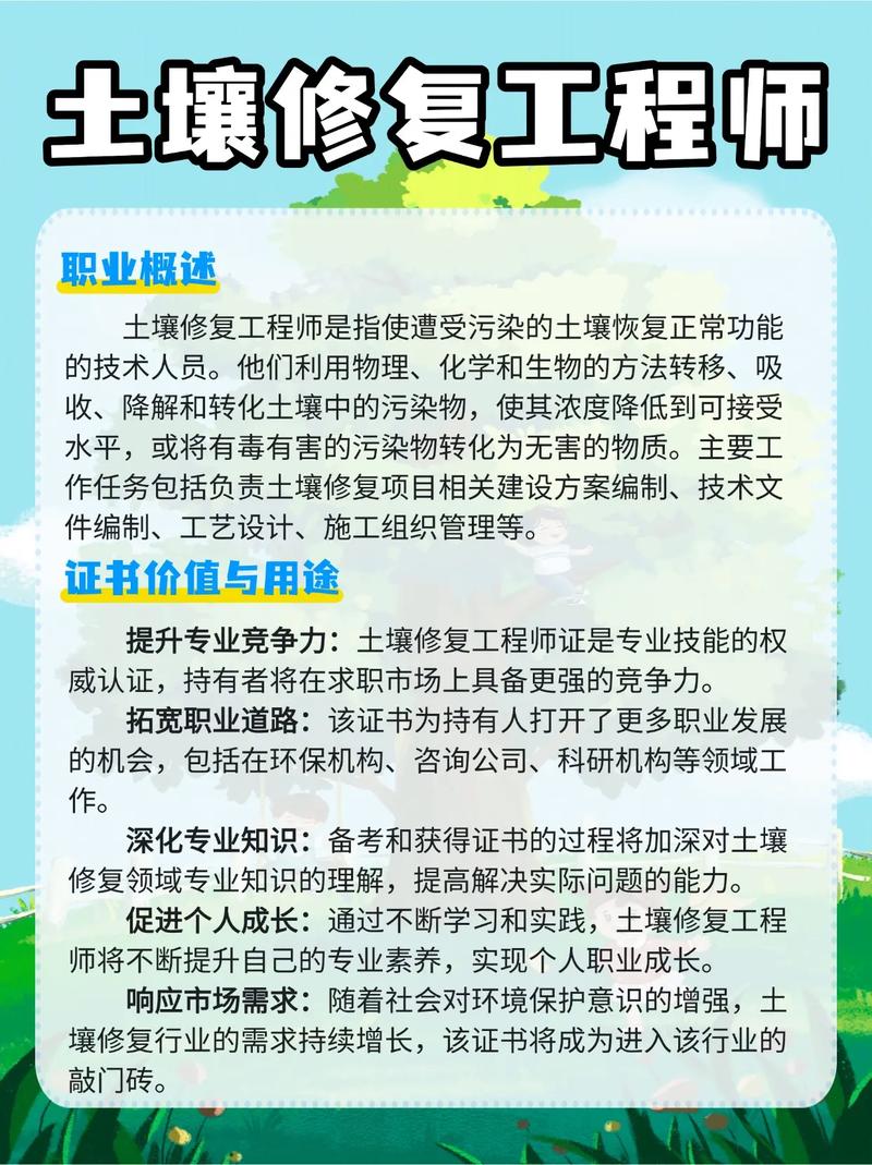 土壤修复工程（土壤修复工程师是做什么的）