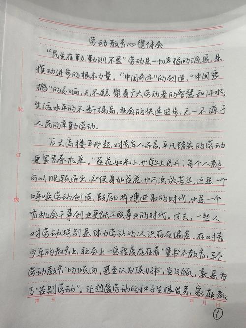 劳动教育实践（劳动教育实践感想500字）